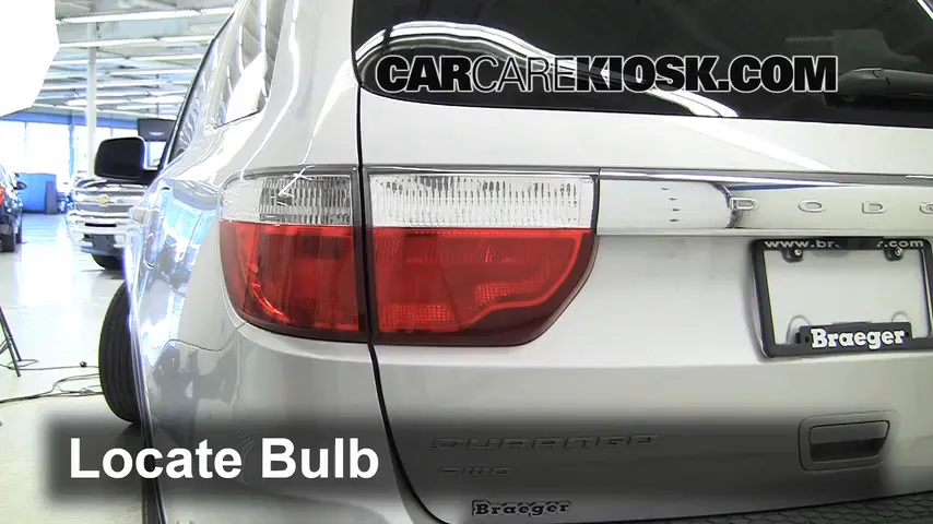 2011 Dodge Durango Crew 3.6L V6 FlexFuel Luces Luz de reversa (reemplazar foco)